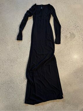 SKIMS | Dresses | Skims Ultra Fine Lace Strapless Corset Long Dress Nwt  Rare | Poshmark